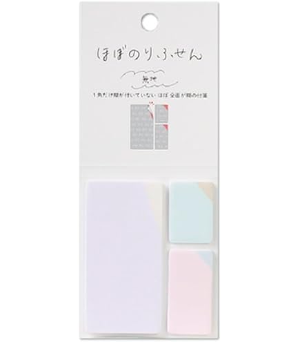 Amazon.co.jp: エポックケミカル 付箋 ほぼのりふせん 003 水玉 3柄 60